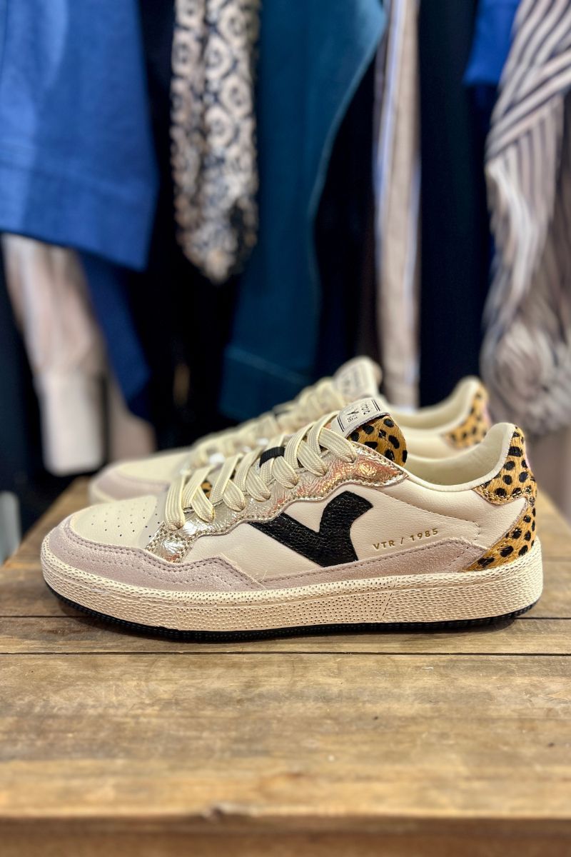 Baskets Val, couleur nude, marque Victoria