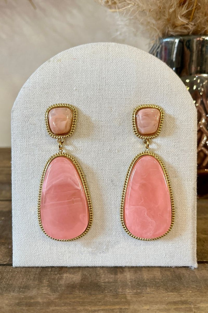Boucles d'oreilles gabriella, couleur doré, matière acier inoxydable