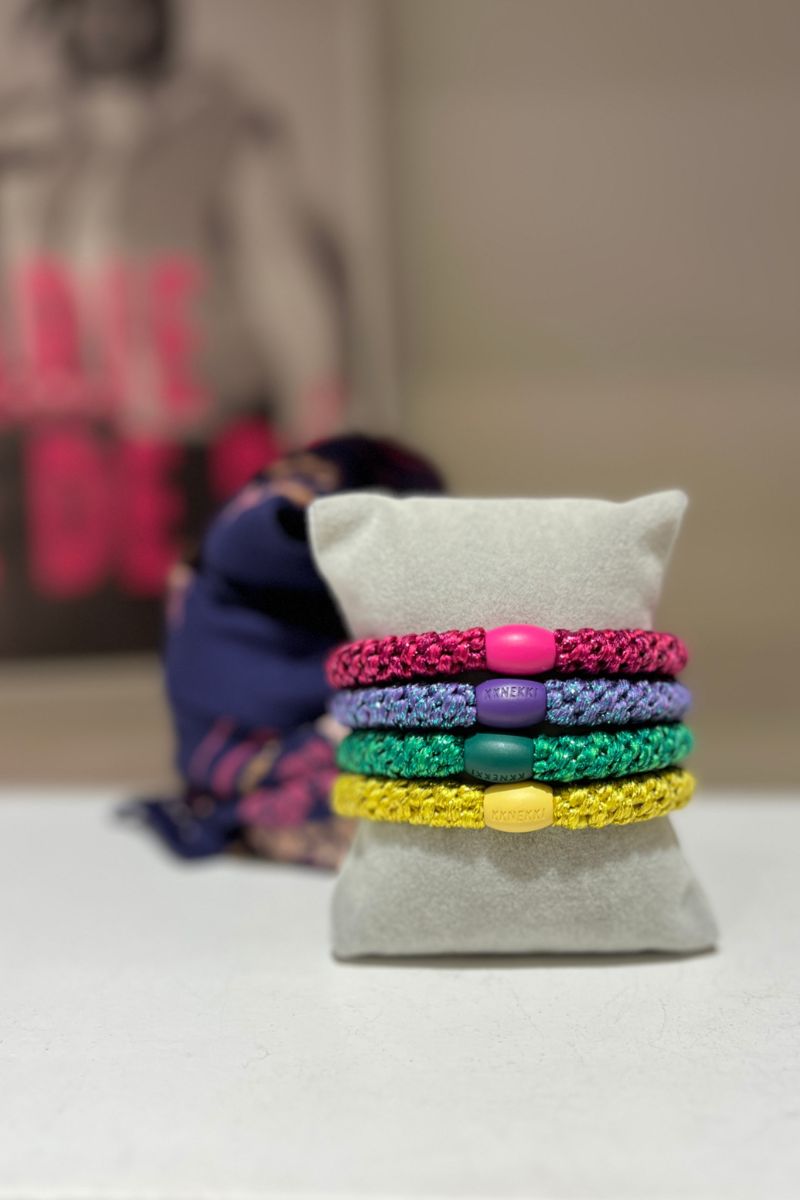 Bracelets Kknekki, couleur multicolore, lot de 4