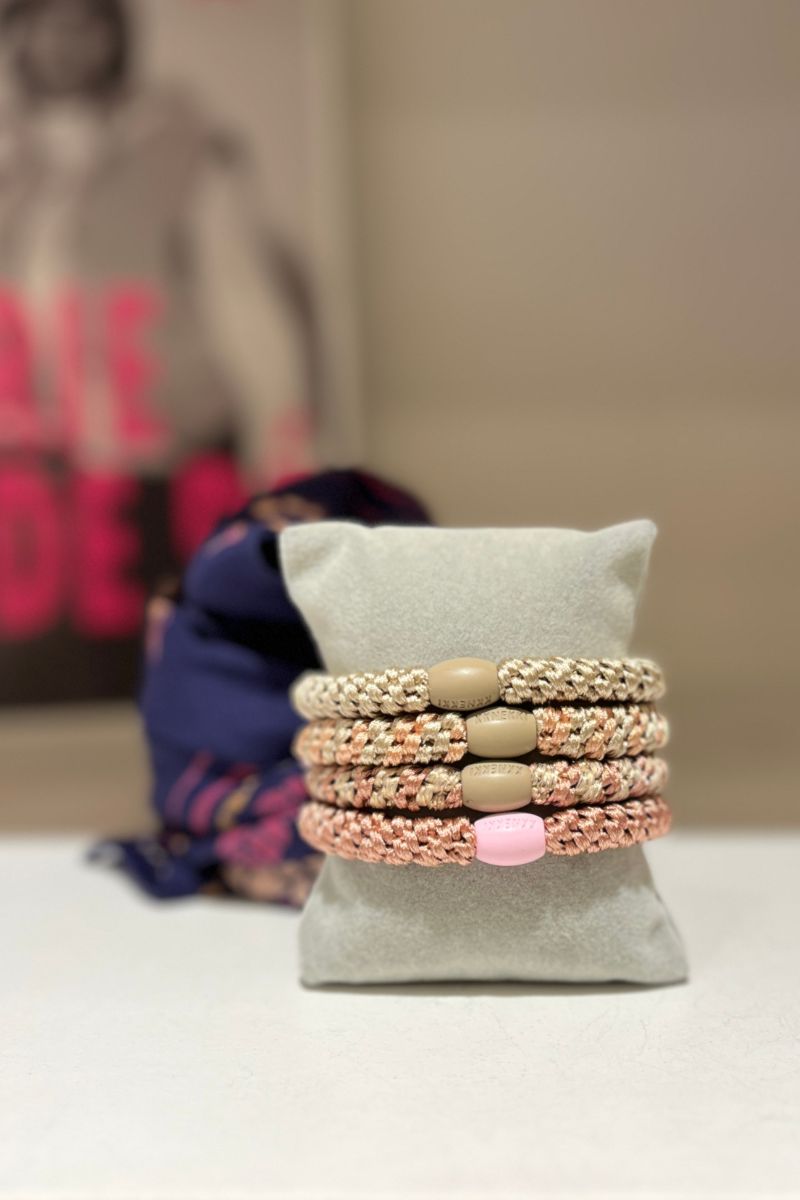 Bracelets Kknekki, couleur nude, lot de 4