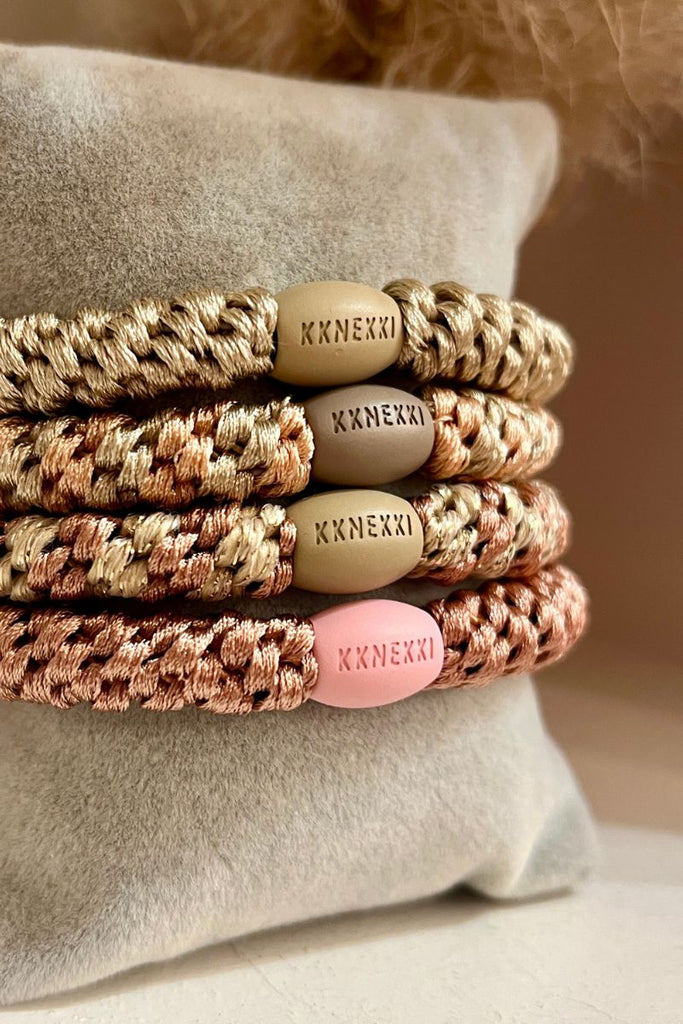 Bracelets Kknekki, couleur rose
