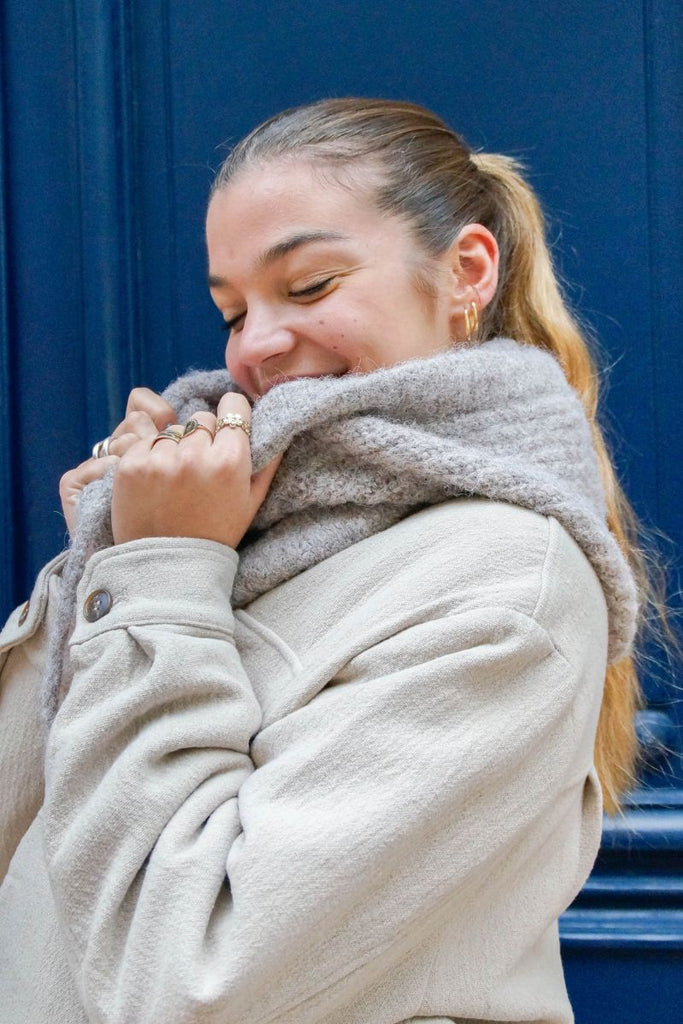 Cagoule Objmilu, couleur beige, marque Object