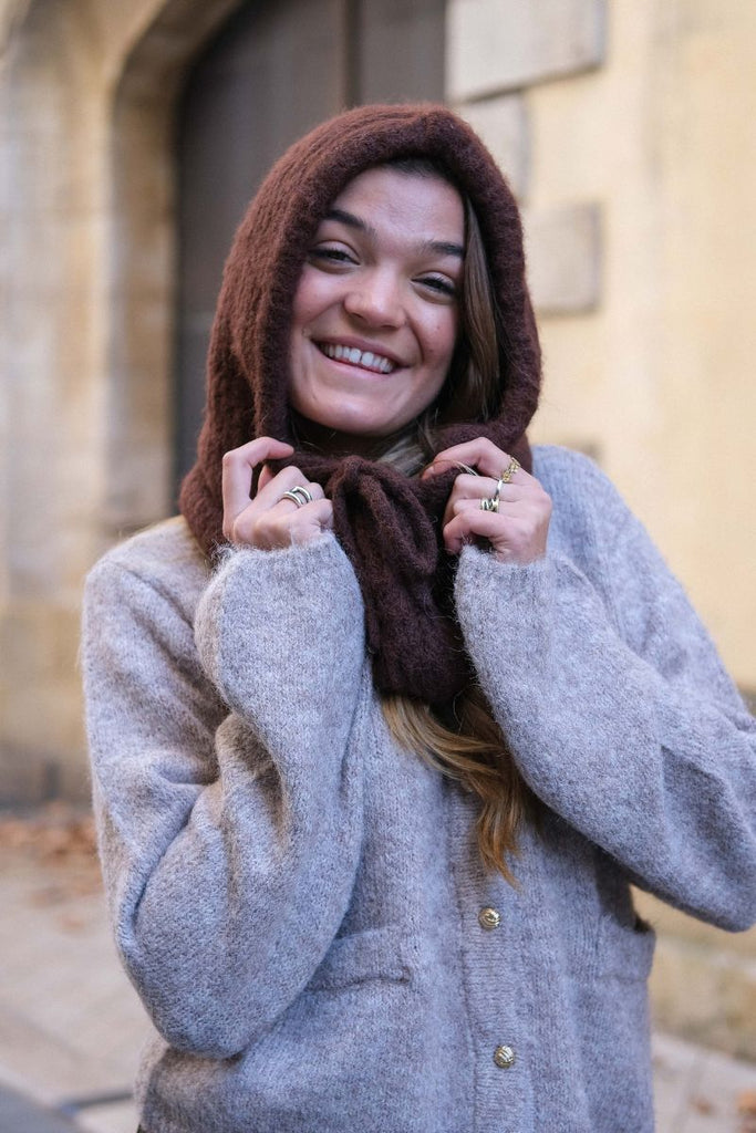 Cagoule Objmilu, couleur chocolat, marque Object