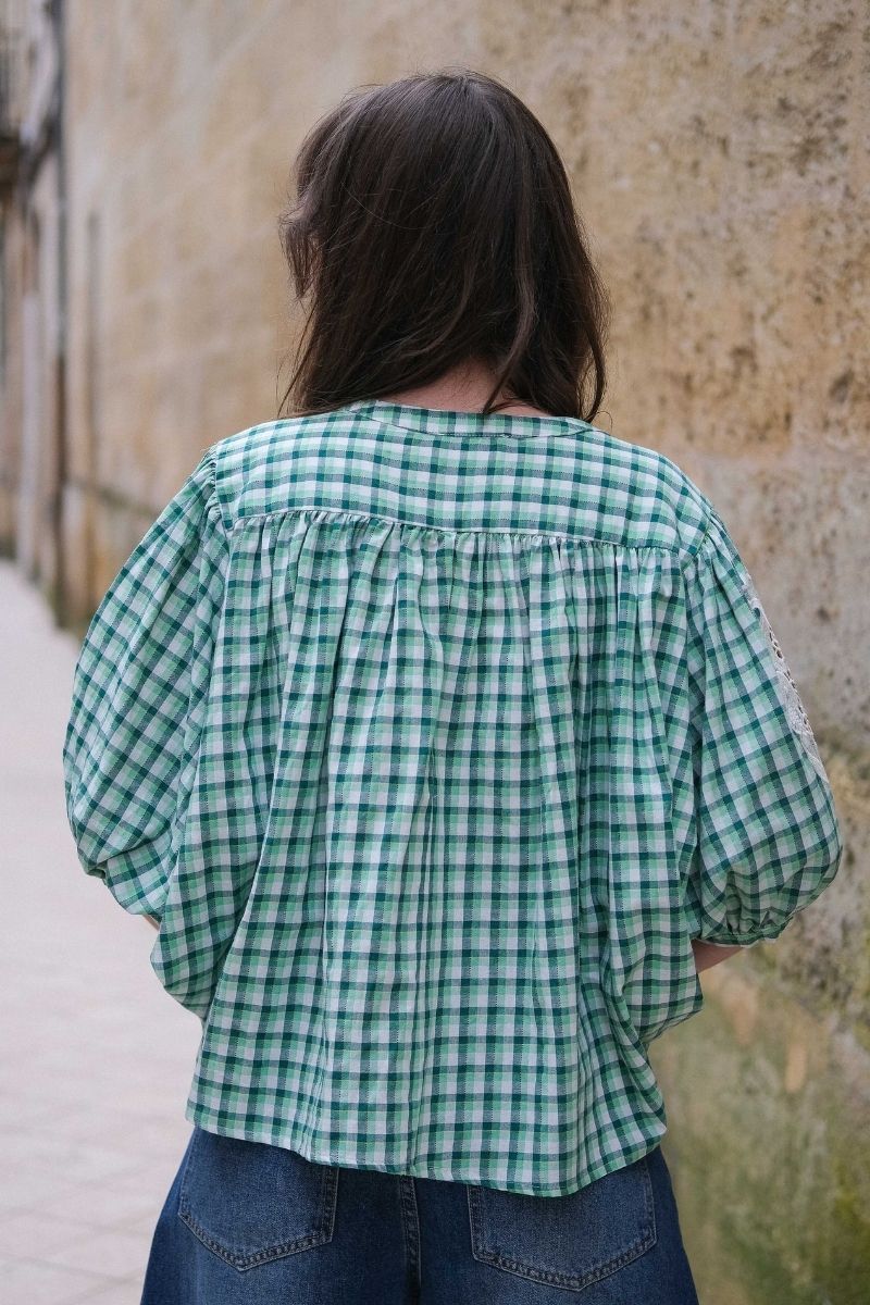 Chemise Adrian, couleur vert, marque Orfeo