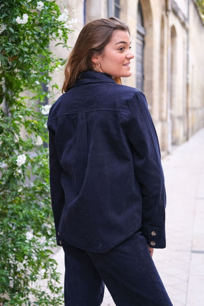 Chemise Special, couleur marine, marque Grace & Mila