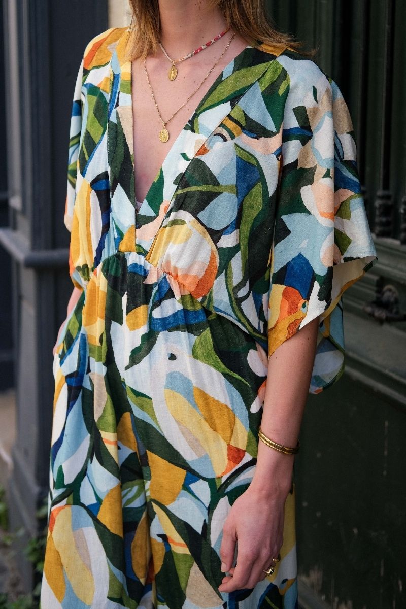 Combinaison Thalia, couleur vert, marque Orfeo