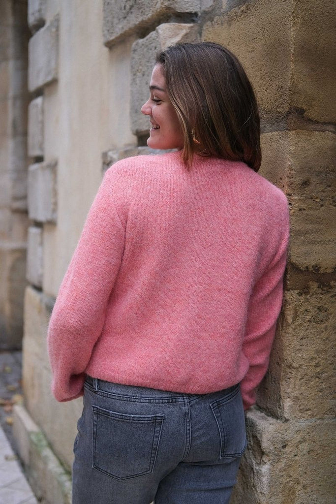 Gilet Objsaggia, couleur rose, marque Object