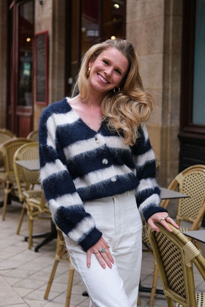 Gilet Elora, couleur marine, marque See U Soon