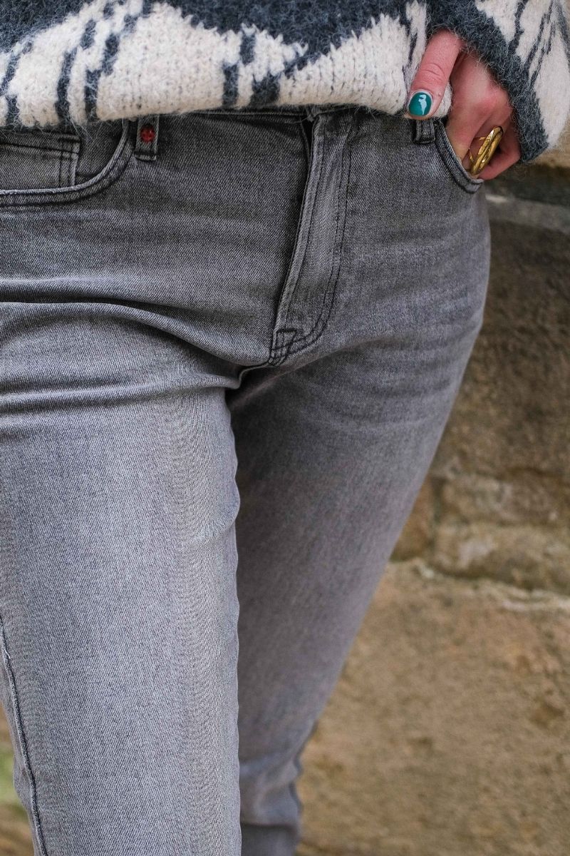 Jean Patricia, couleur gris, marque F.A.M