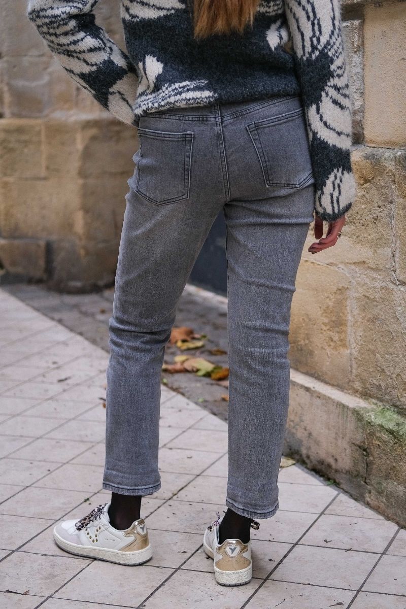 Jean Patricia, couleur gris, marque F.A.M