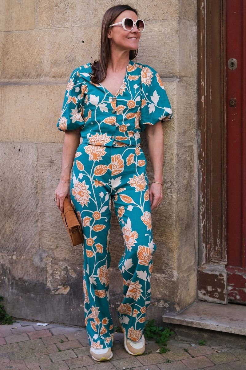 Pantalon Varino, couleur vert, marque Grace & Mila