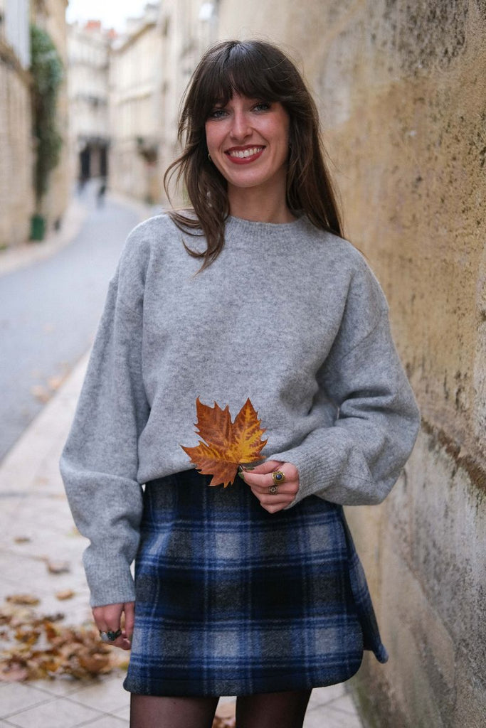 Pull Marlowe, couleur gris, marque Laure et Max