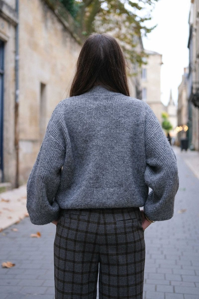 Pull Kimbo, couleur gris, marque Garance
