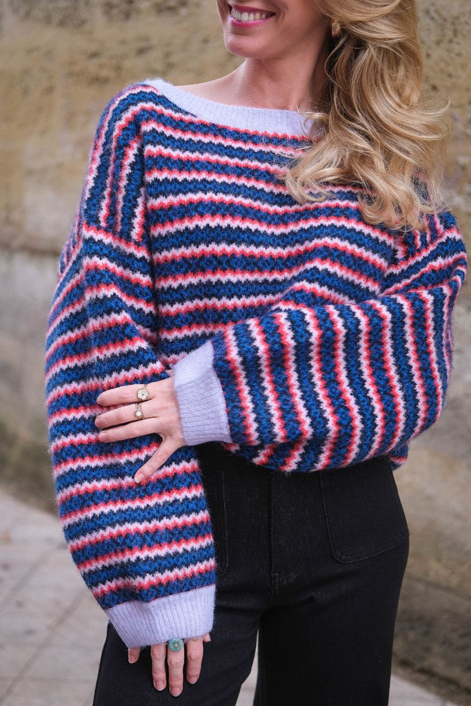 Pull Maelys, multicolore, marque Laure + Max