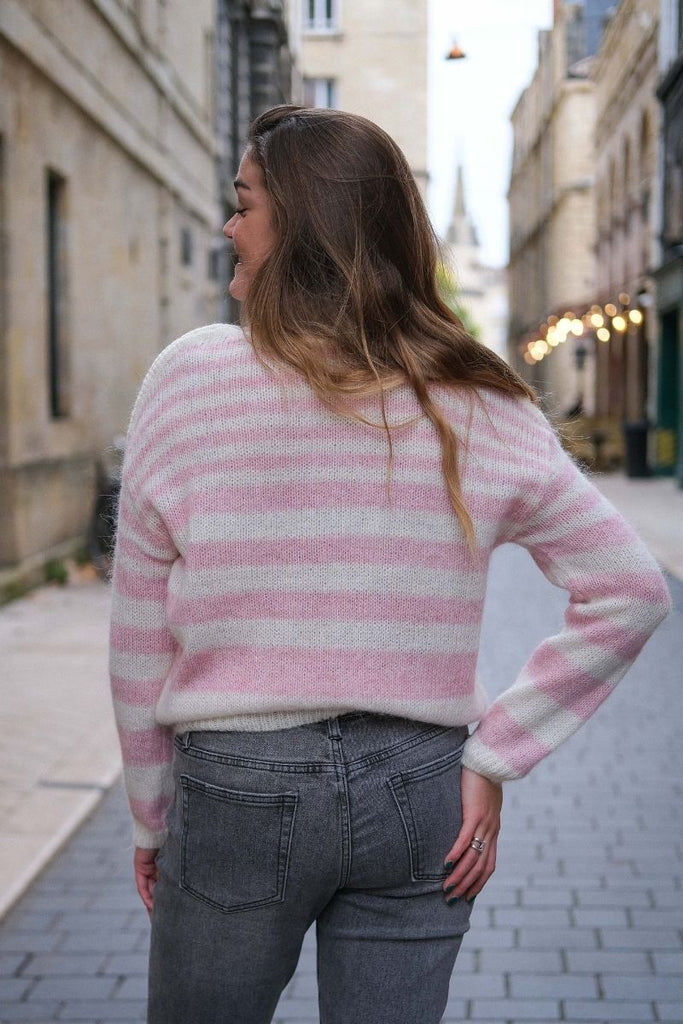 Pull Sand, couleur rose, marque Grace & Mila