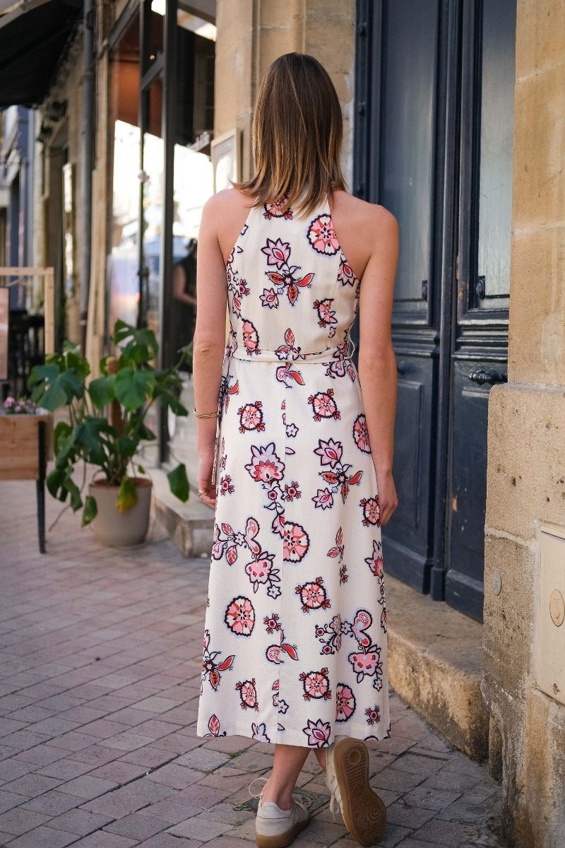 Robe Wink, couleur écru, marque Grace & Mila