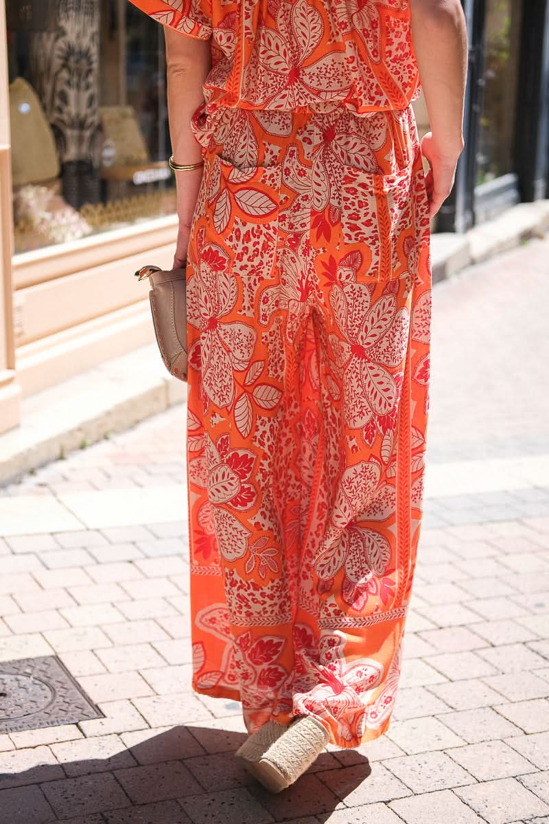 Pantalon print Rise