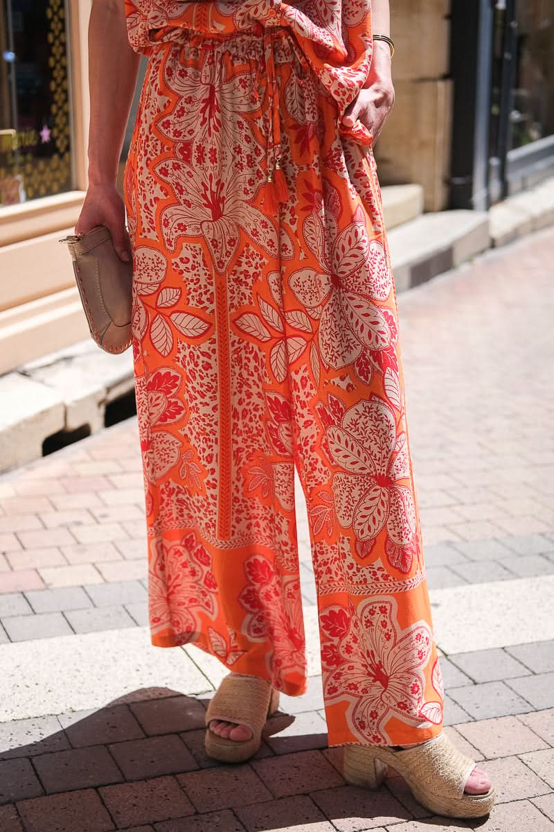 Pantalon print Rise