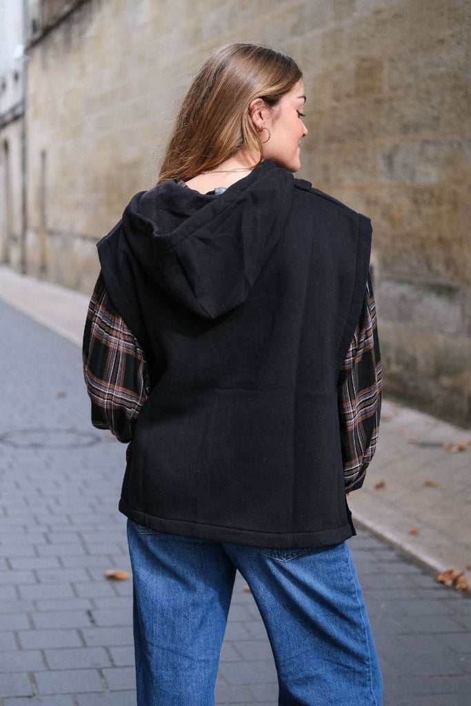 Sweat Idaya, couleur noir, marque Rue Mazarine