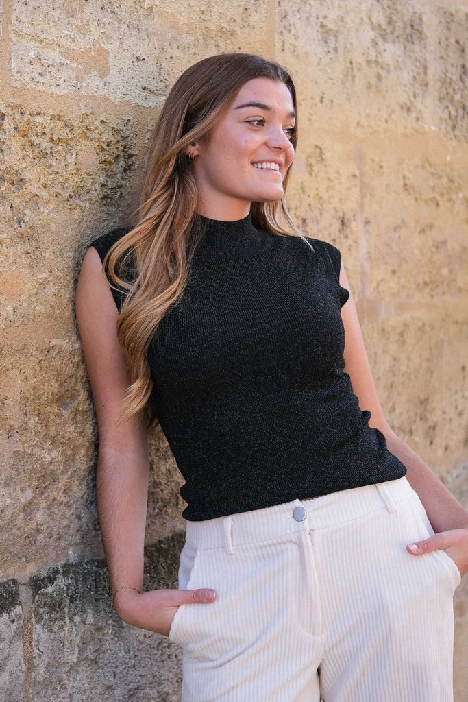 Top Talisman, couleur noir, marque Grace & Mila