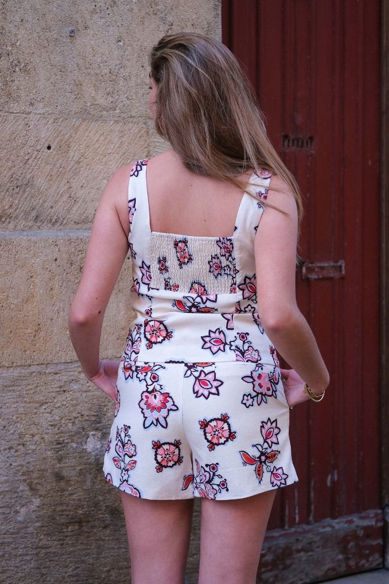 Top Windsor, couleur écru, marque Grace & Mila
