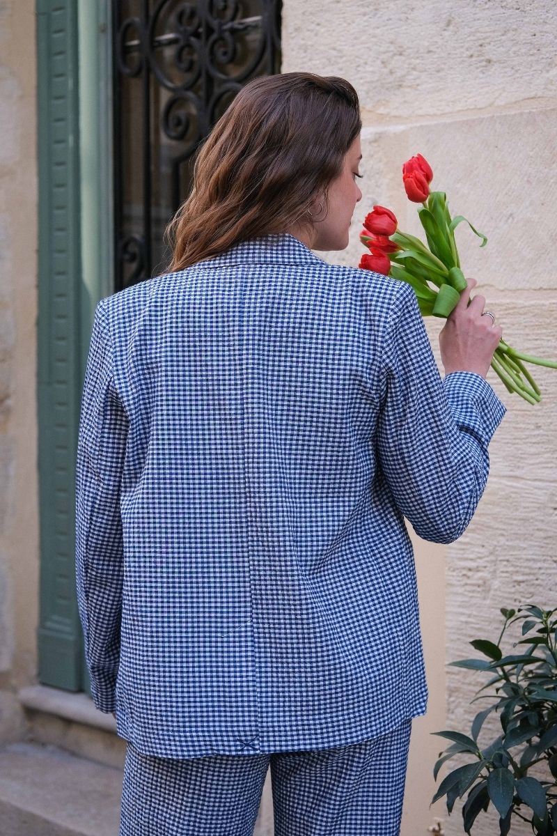 Veste Ihjilma, couleur bleu, marque Ichi