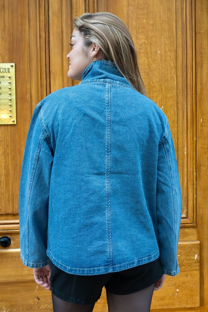 Veste Objtilla, couleur jean, marque Object